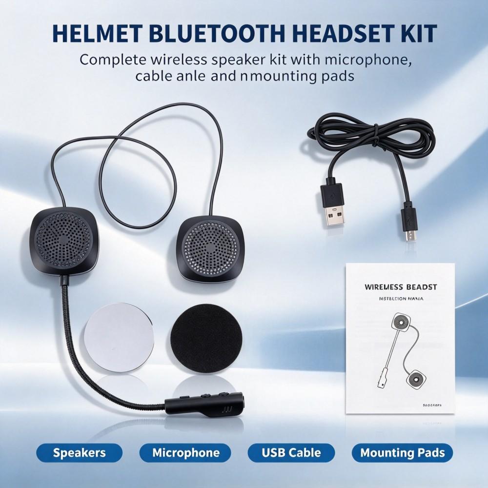 Speakers - Auriculares Bluetooth para casco de moto,
