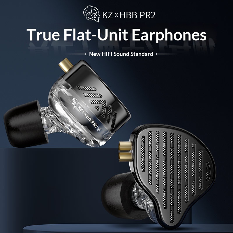 Planar Magnetic Iem Earphones - En stock: Auriculares intrauditivos Kz‑Pr2 Planar