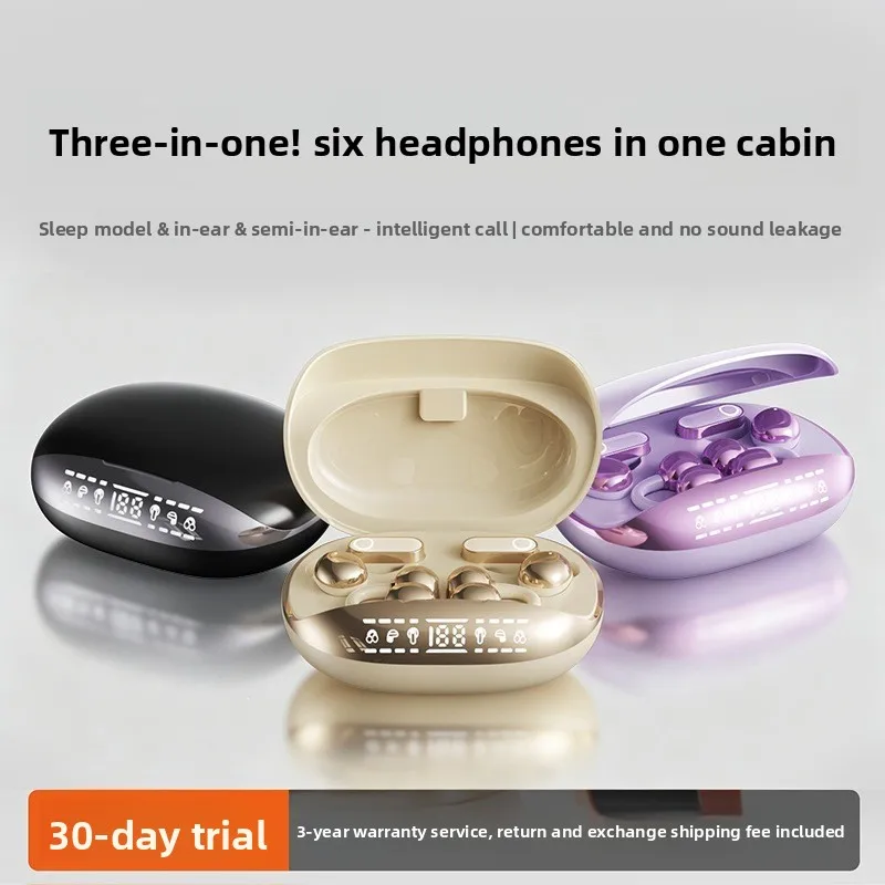 Sleep Mask Headphones Bluetooth - Auriculares inalámbricos Bluetooth, paquete de 6