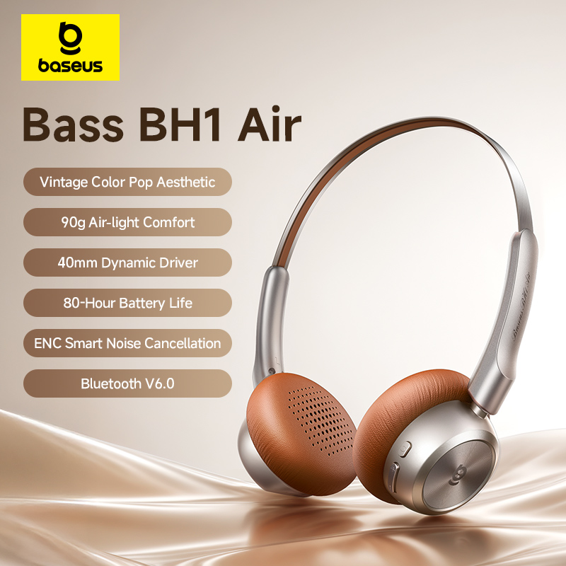 Auriculares Inalámbricos Baseu - Anc Wireless Over Ear Headphones reseña y precio