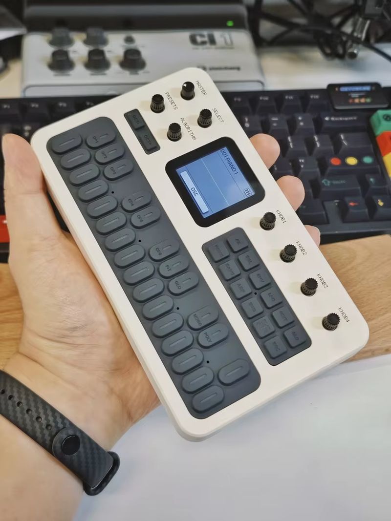 Teclado Sintetizador de Bolsil - Speakers reseña y precio